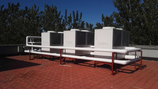 河北廊坊安次區(qū)汽車檢測站2800㎡空氣能采暖改造項(xiàng)目